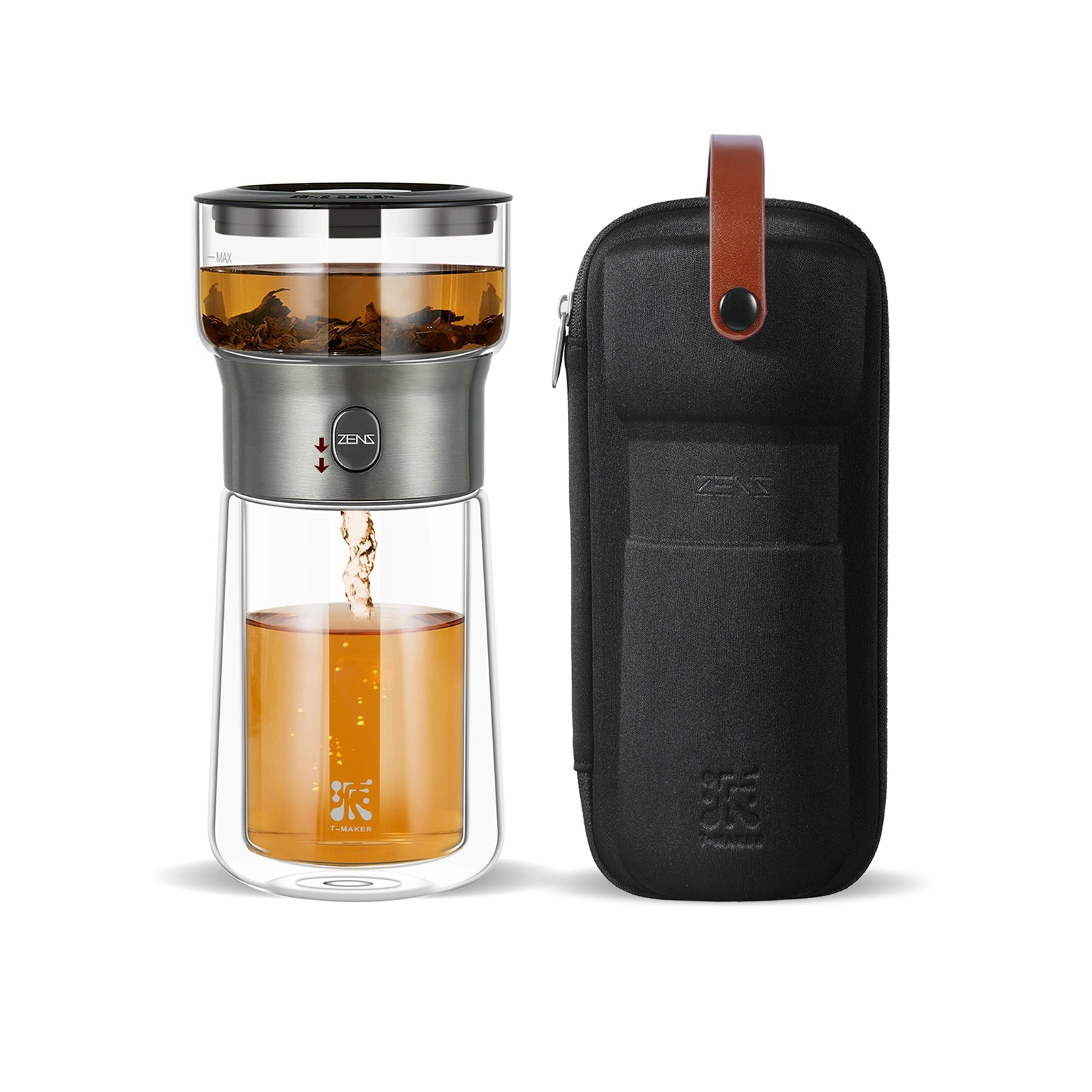 Portable One-touch Teapot