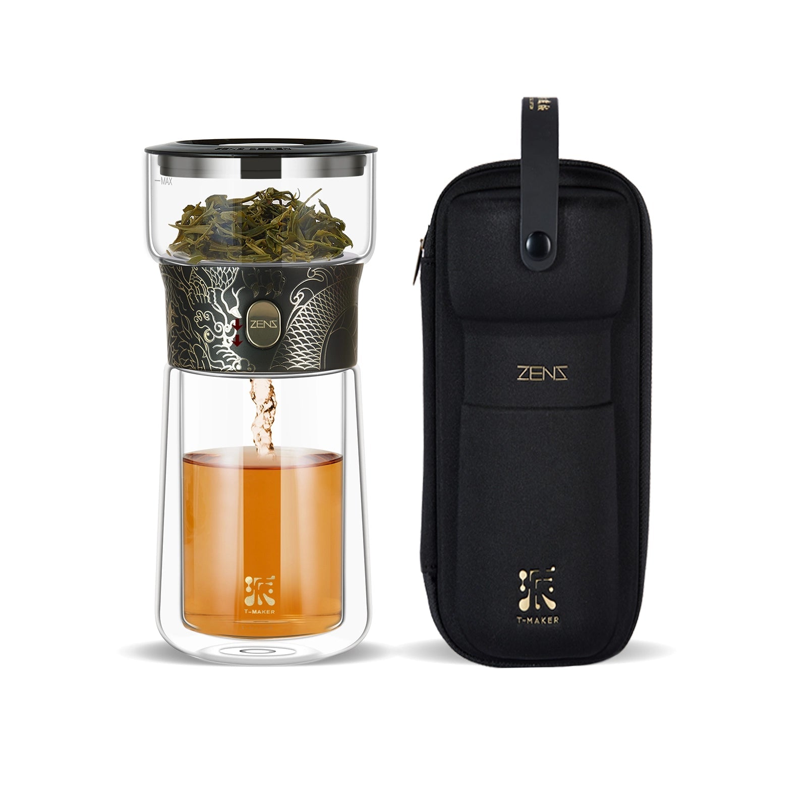 Portable One-touch Teapot
