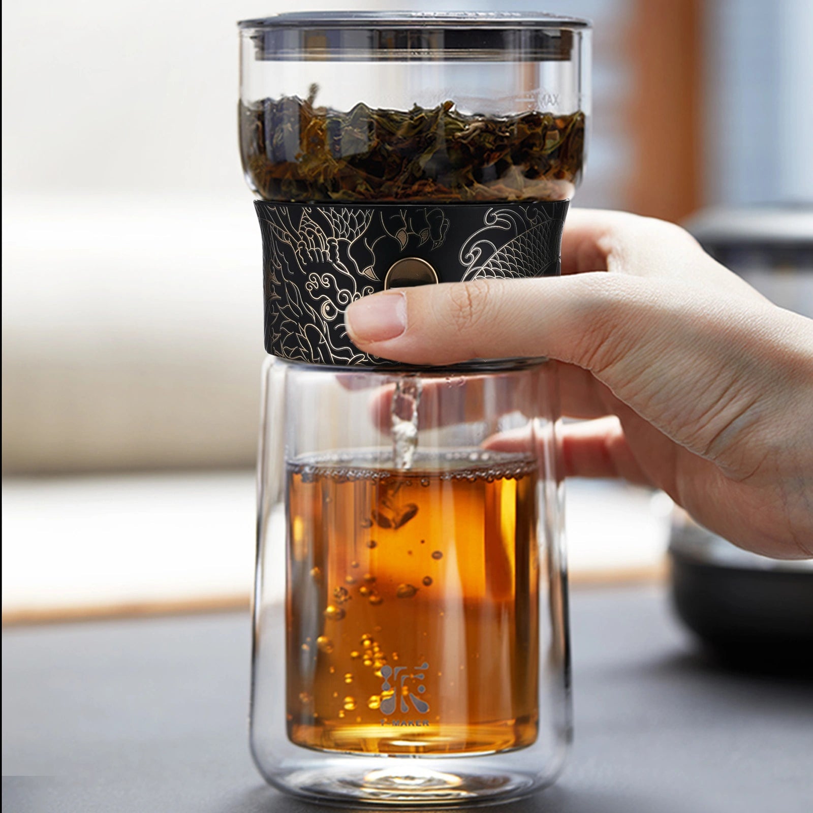 Portable One-touch Teapot