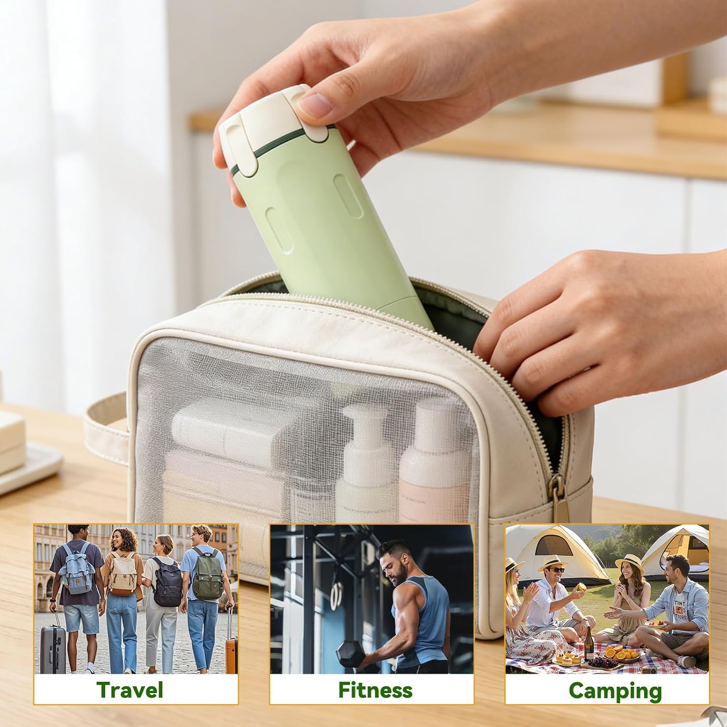 4 in 1 Travel Dispenser