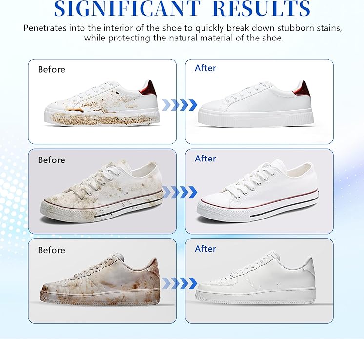 White Shoe Cleaning Cream + FREE Sponge