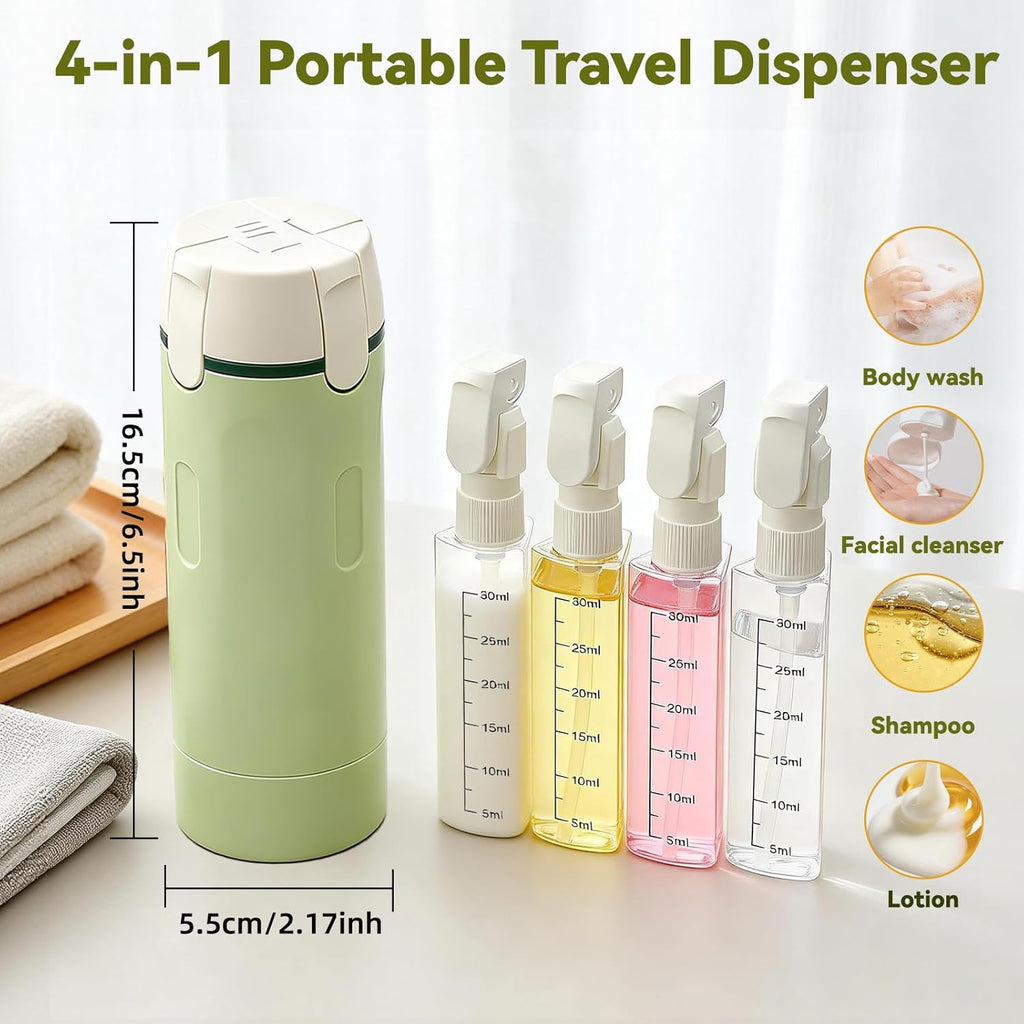 4 in 1 Travel Dispenser