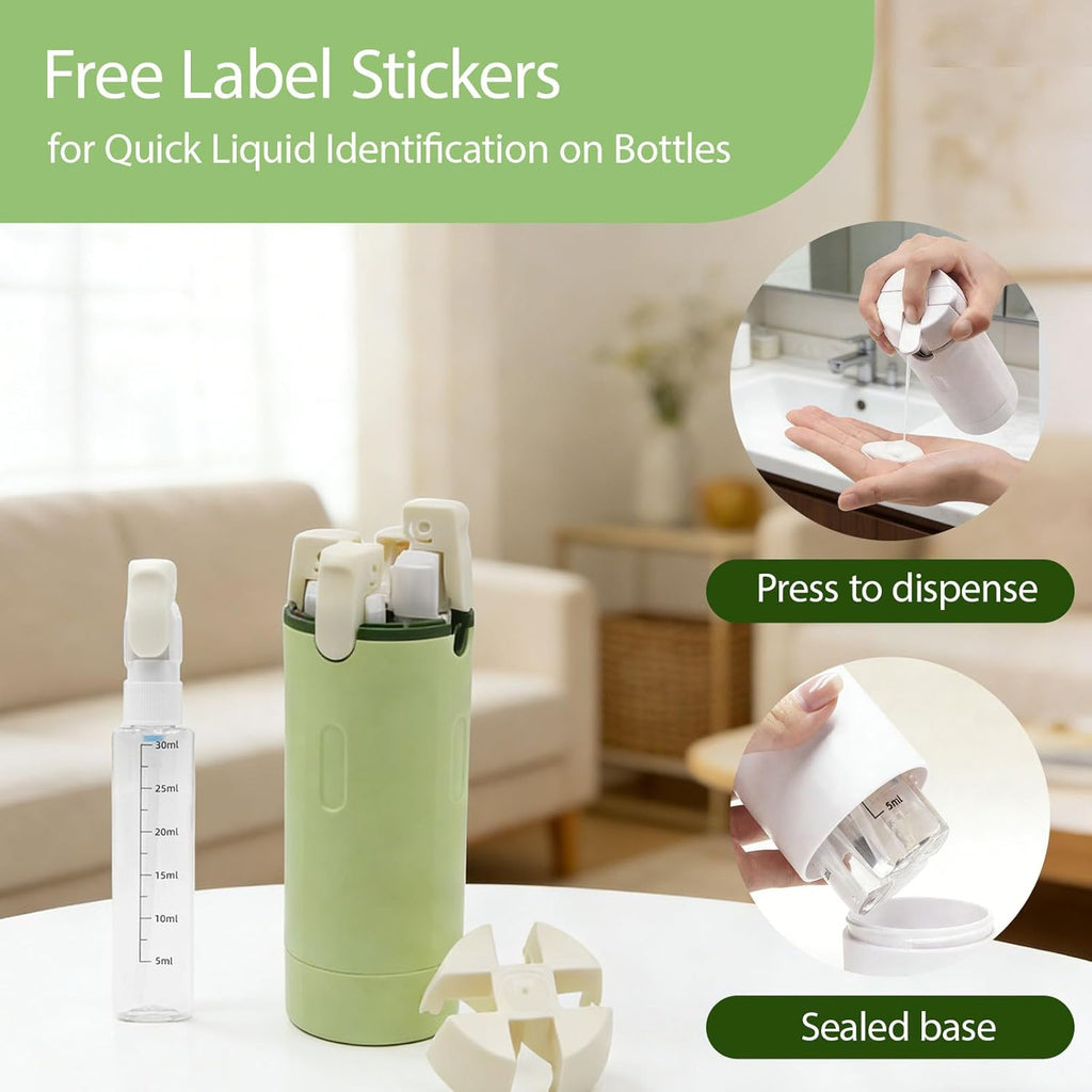 4 in 1 Travel Dispenser