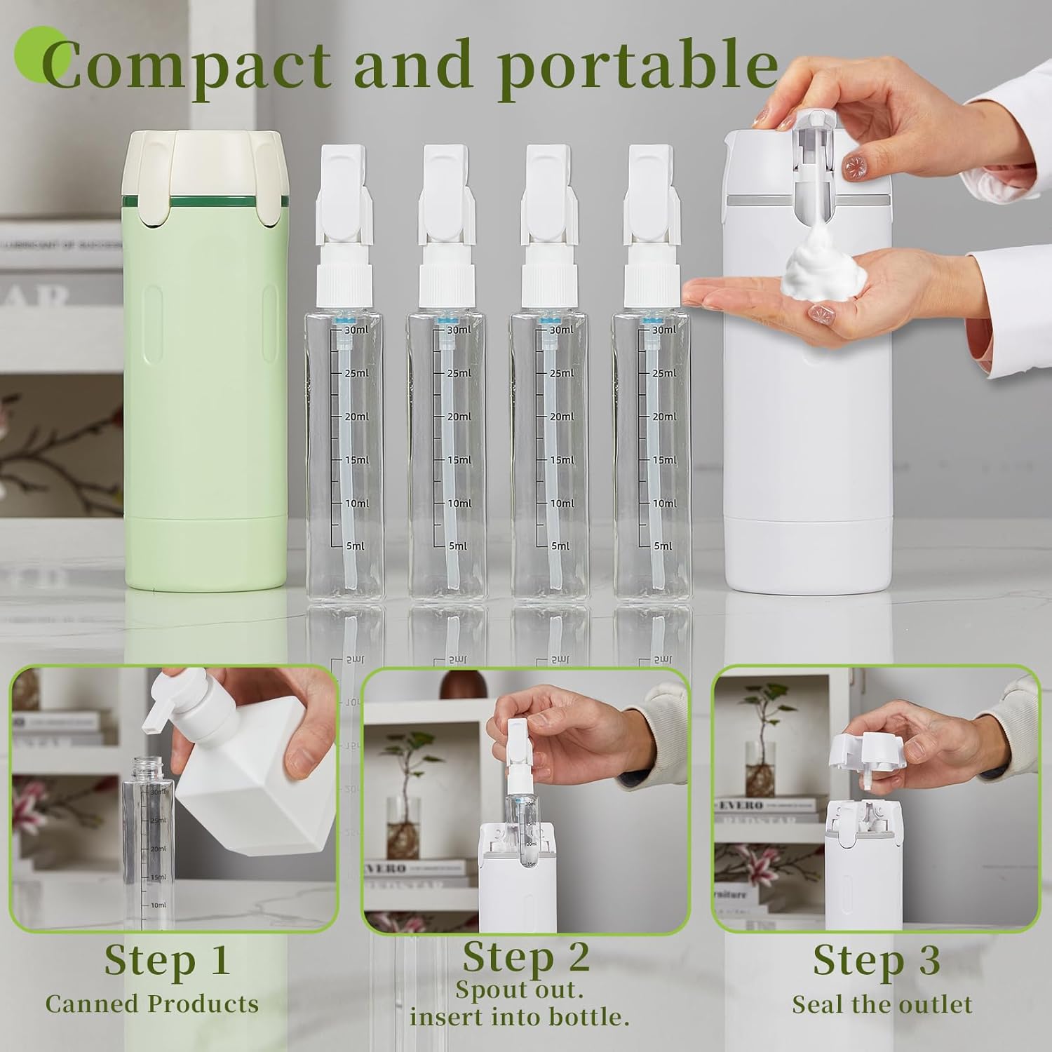 4 in 1 Travel Dispenser