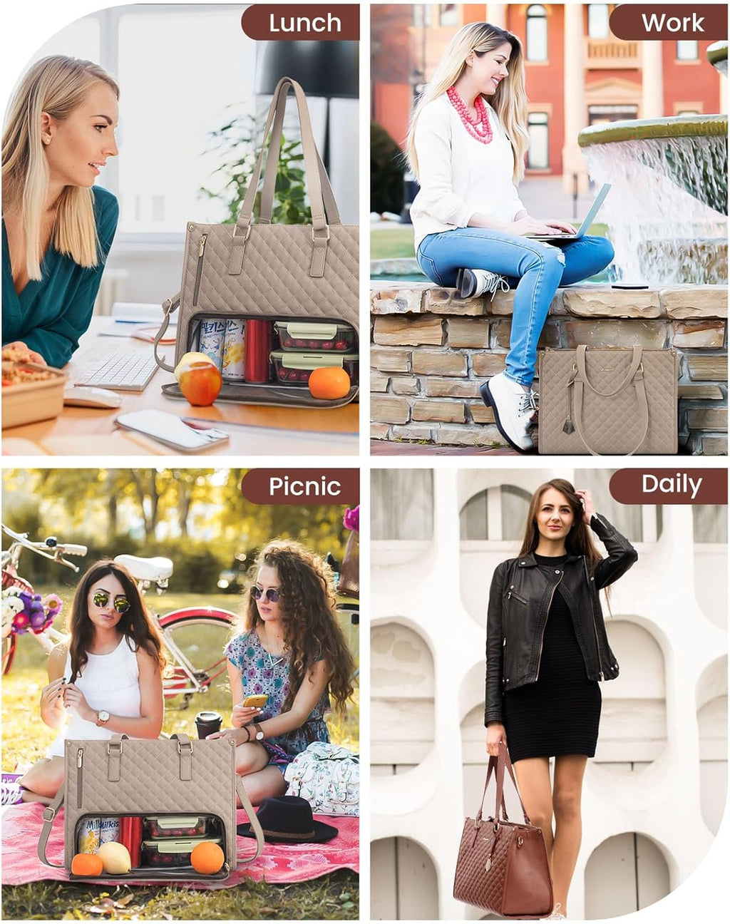 ModaTote 3 in 1 + Free Matching Purse
