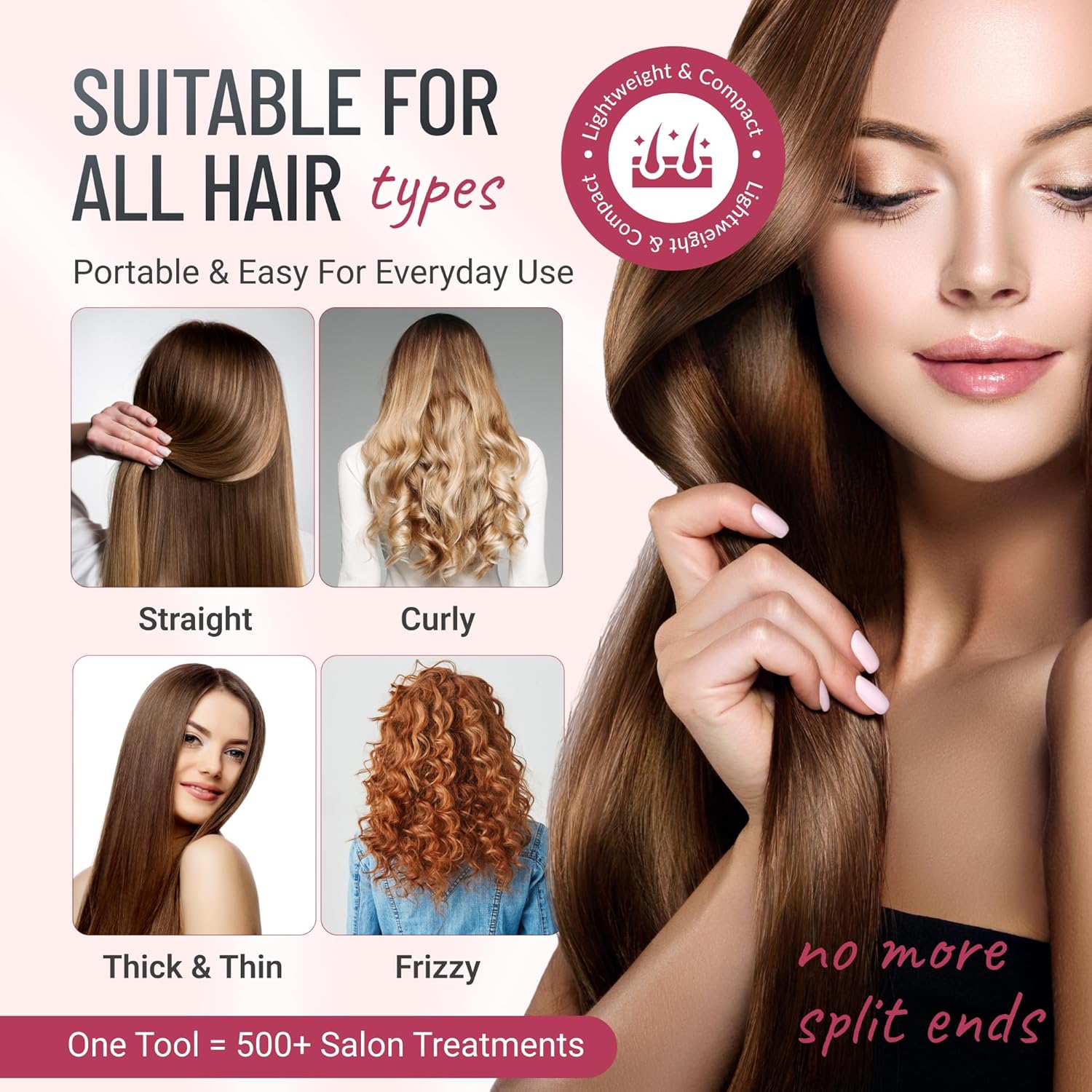 Professional Split End Hair Trimmer + FREE Pro-Aging Super Serum