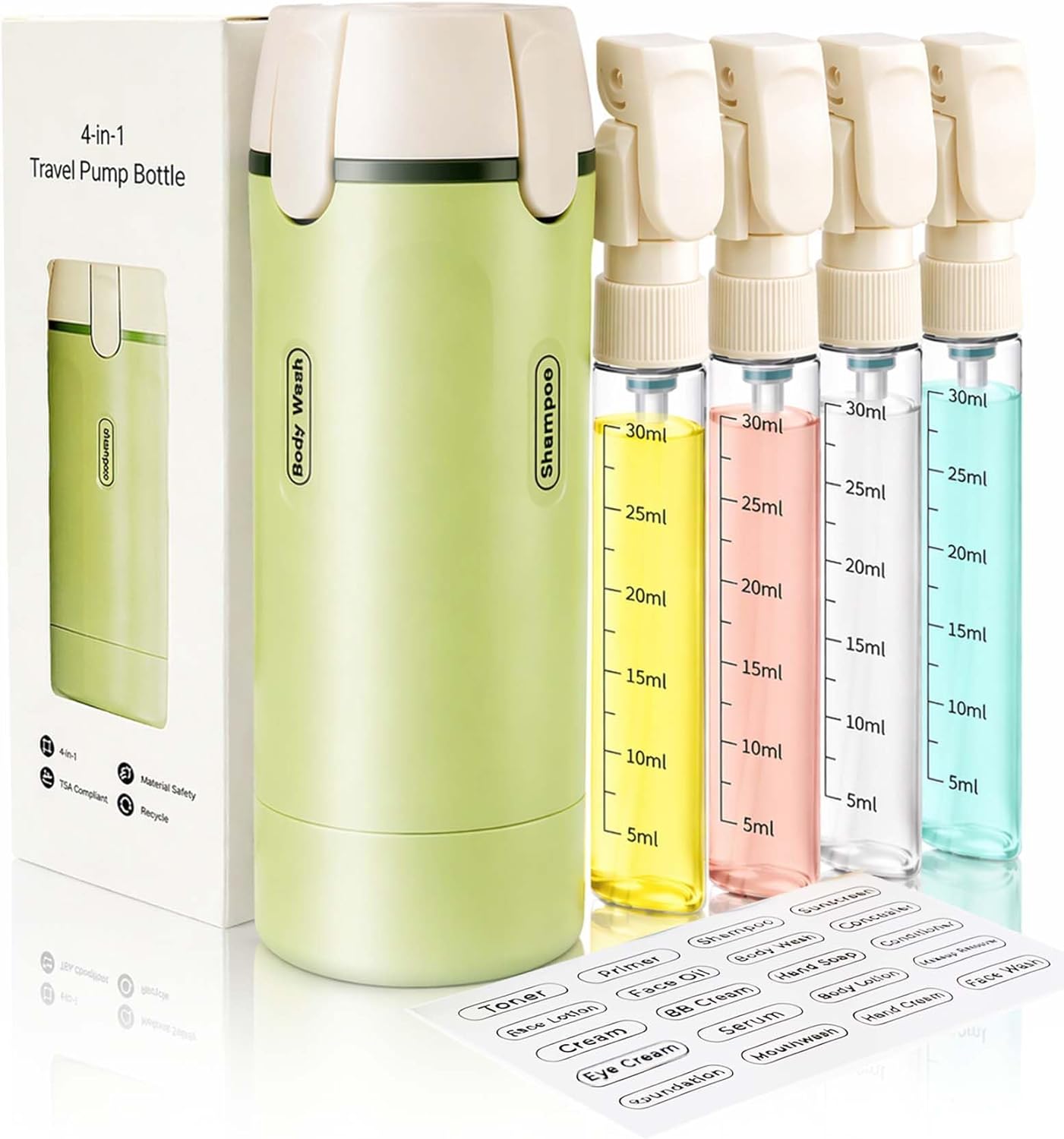 4 in 1 Travel Dispenser