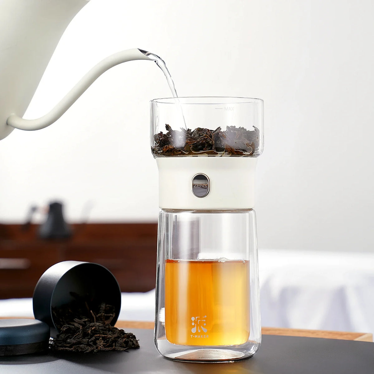 Portable One-touch Teapot