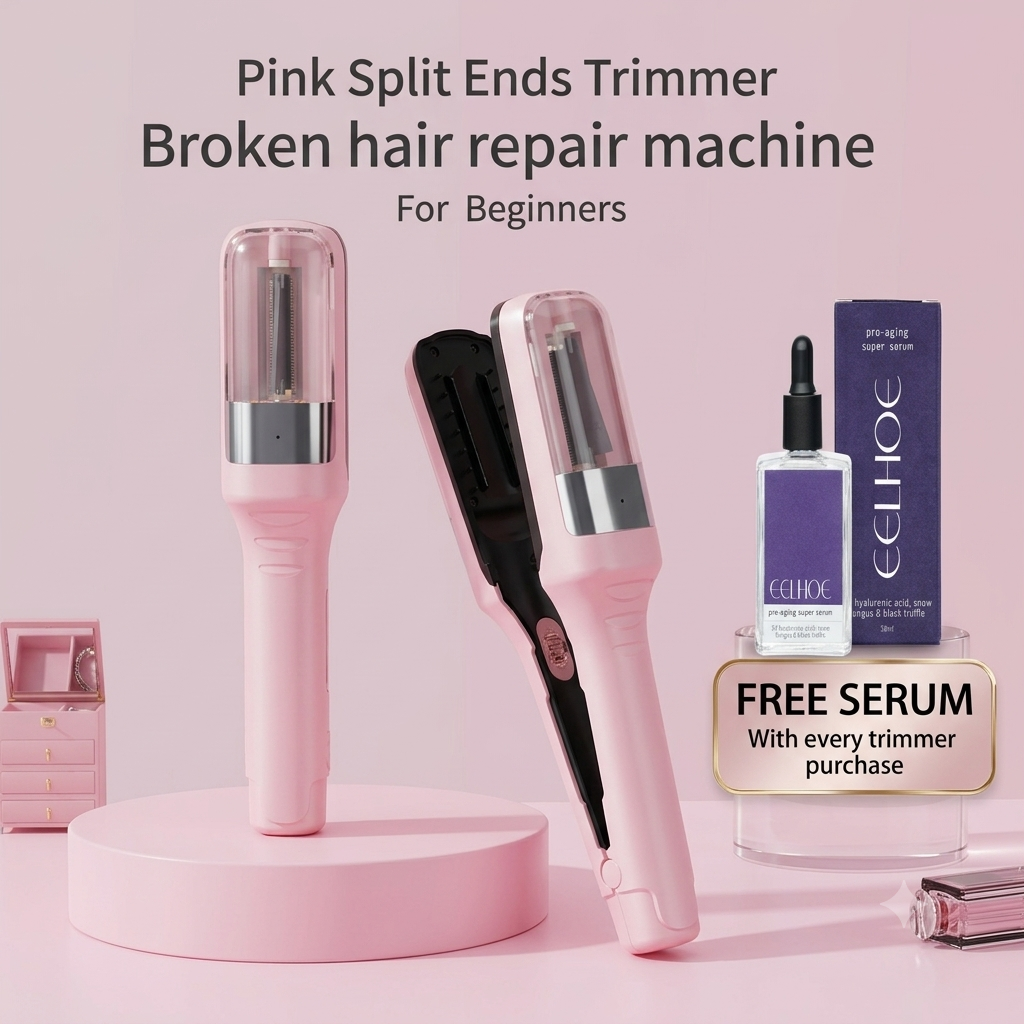 Professional Split End Hair Trimmer + FREE Pro-Aging Super Serum